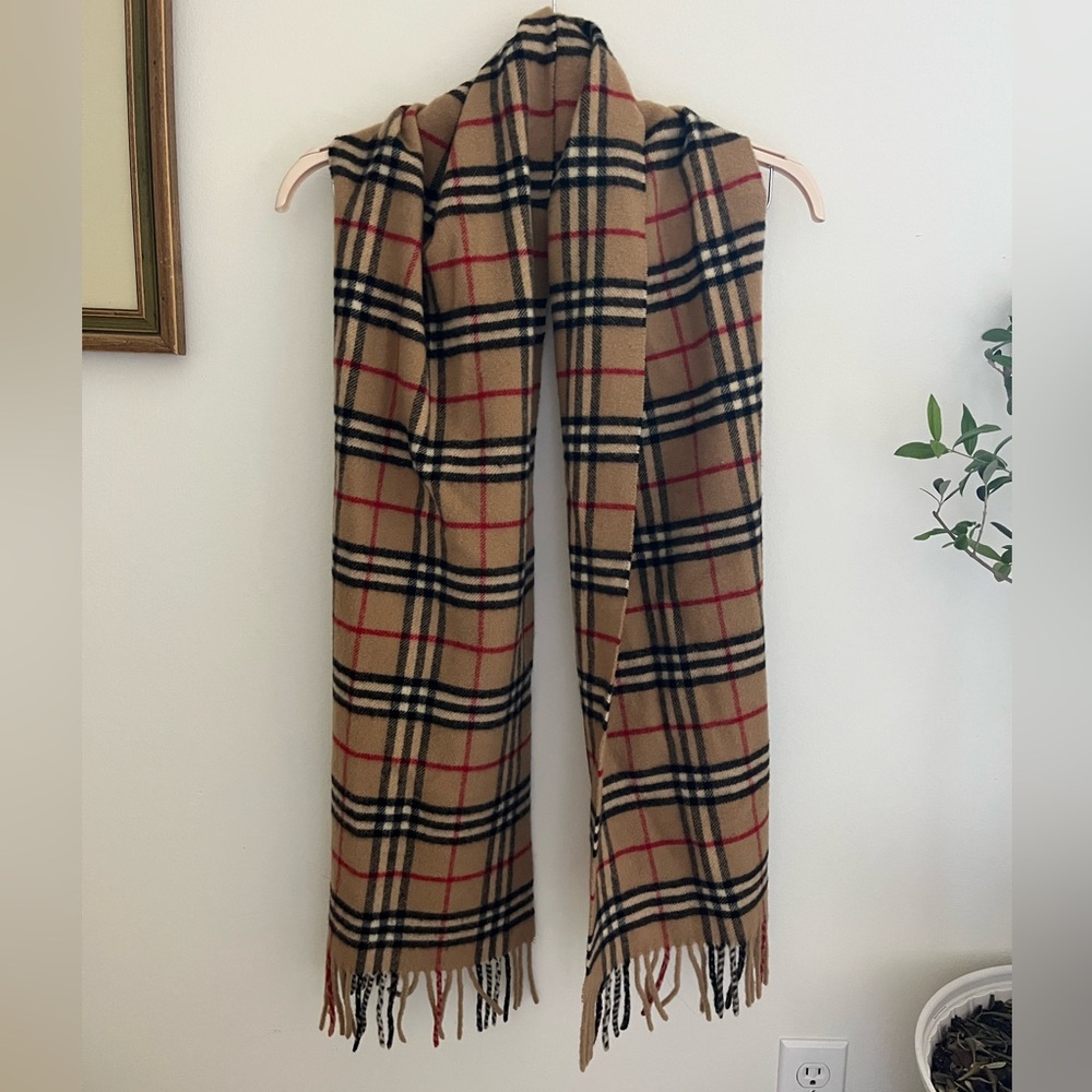 Authentic Burberry Nova Check Scarf